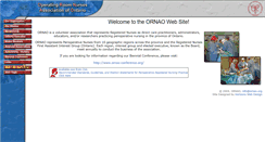Desktop Screenshot of ornao.org